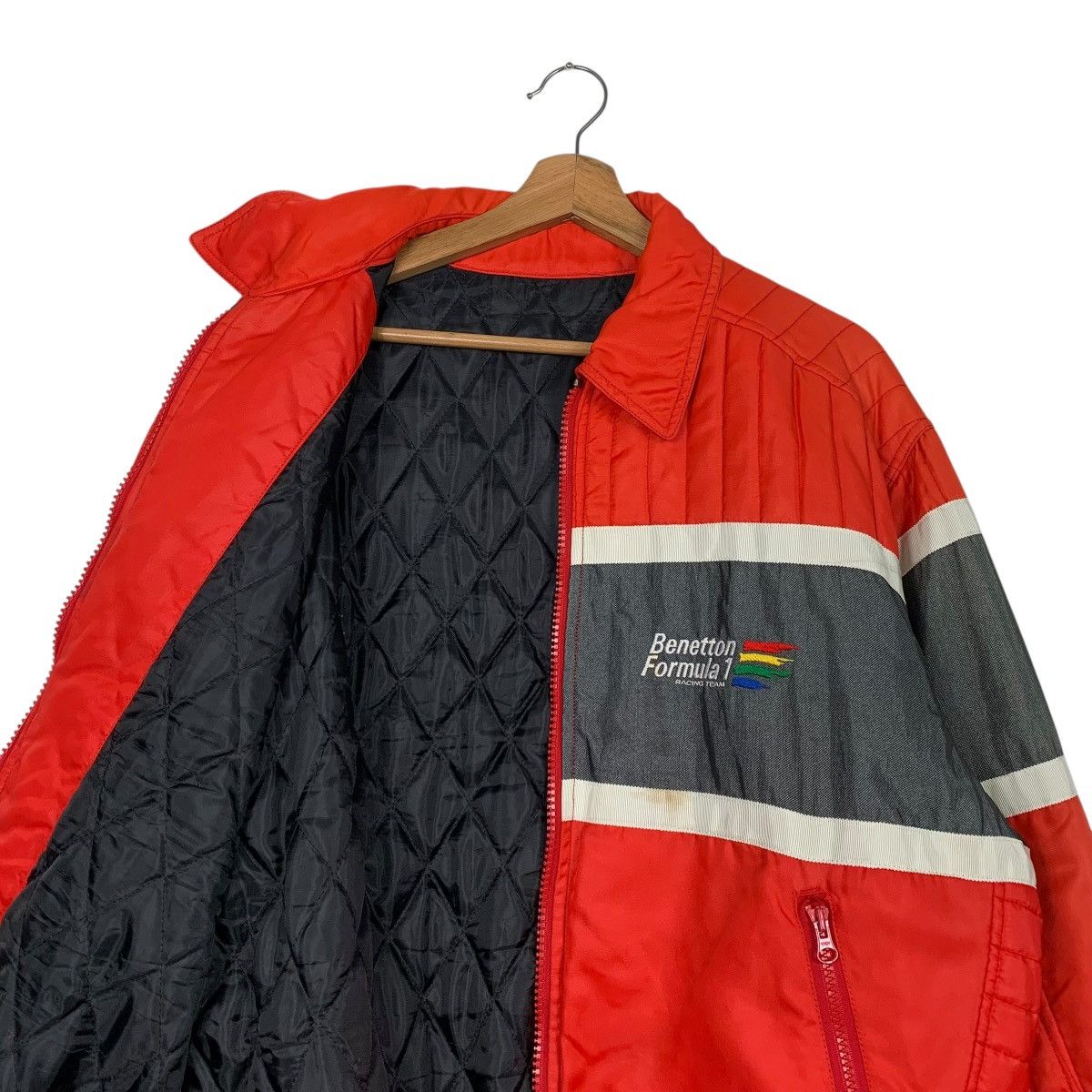 Benetton Benetton Formula 1 Racing Team Bomber Jacket Size US L / EU 52-54 / 3 - 10 Thumbnail