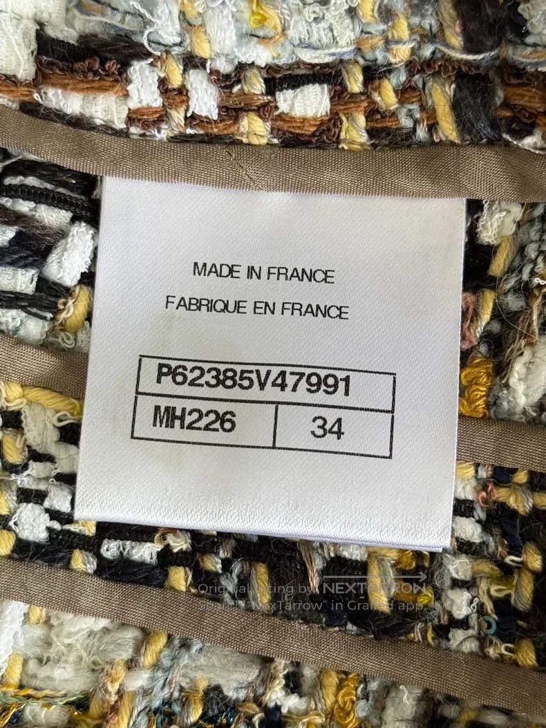 Chanel Chanel Tweed coat Size XXS / US 00 / IT 34 - 7 Thumbnail
