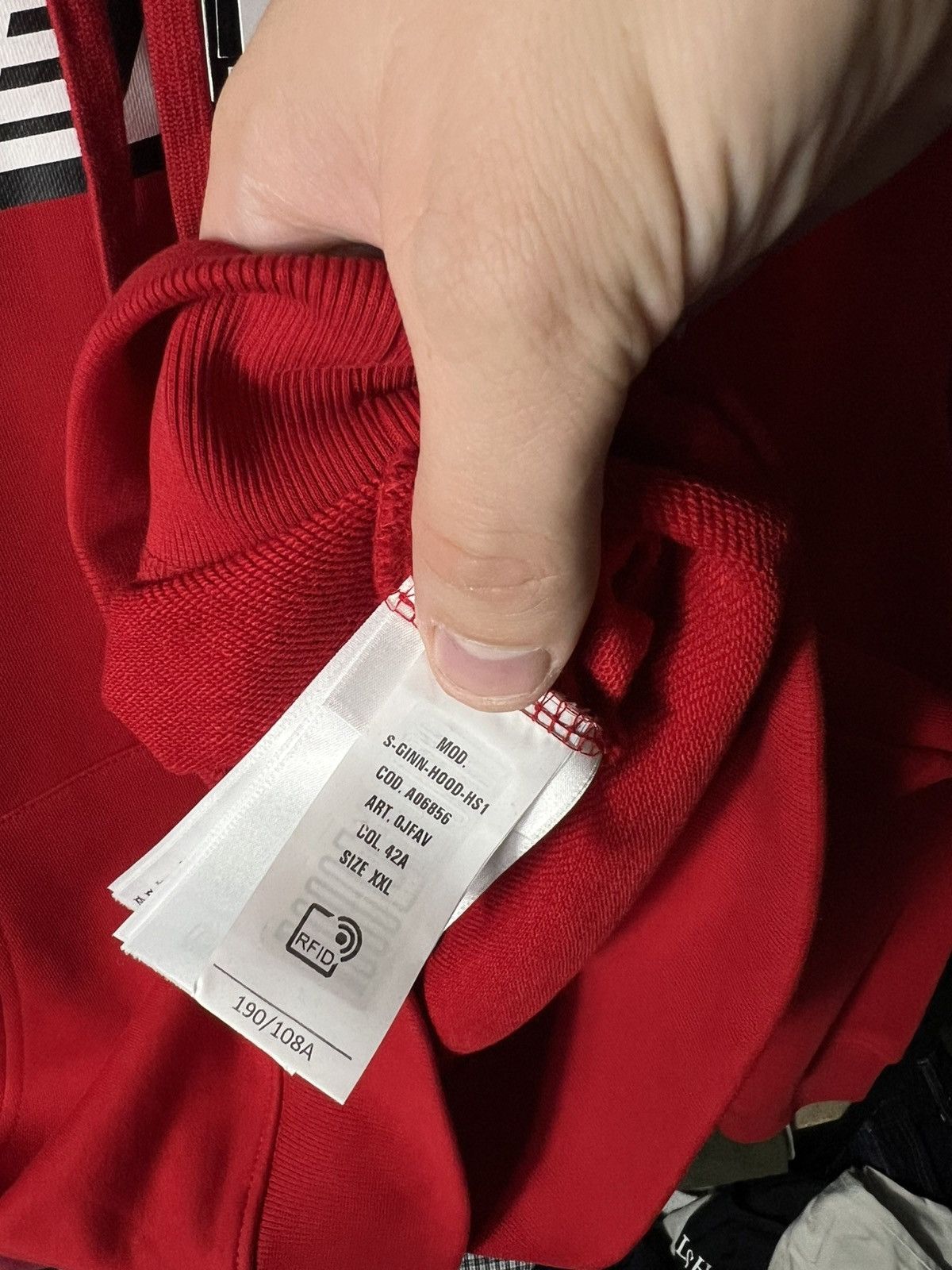 Diesel 🔥 NWT Diesel “For Successful Living” Red Logo Hoodie XXL Size US XXL / EU 58 / 5 - 11 Thumbnail