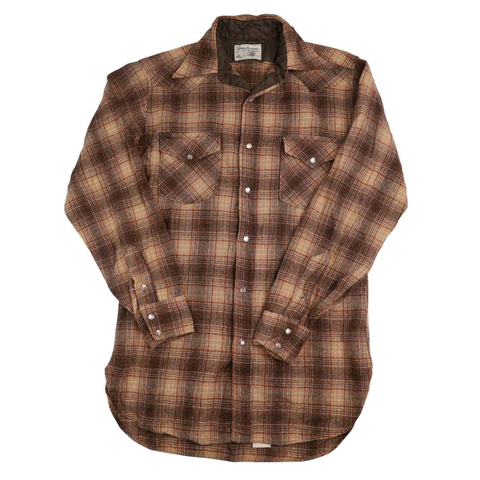 Pendleton × Vintage True Vintage Pendleton Western Pearl Snap Wool flannel Shirt Size US M / EU 48-50 / 2 - 1 Thumbnail