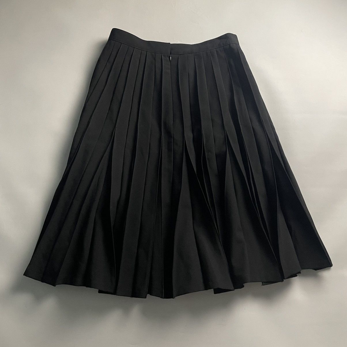Junya Watanabe Junya Watanabe Comme des Garçons Pleated Wool Skirt Size 28" / US 6 / IT 42 - 4 Thumbnail