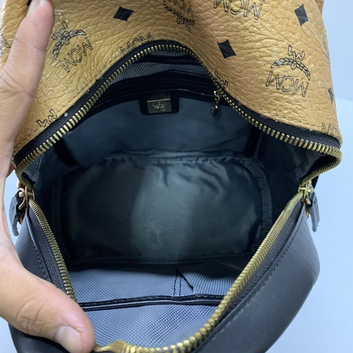 MCM MCM Monogram Medium Backpack Limted Bag Size ONE SIZE - 10 Thumbnail