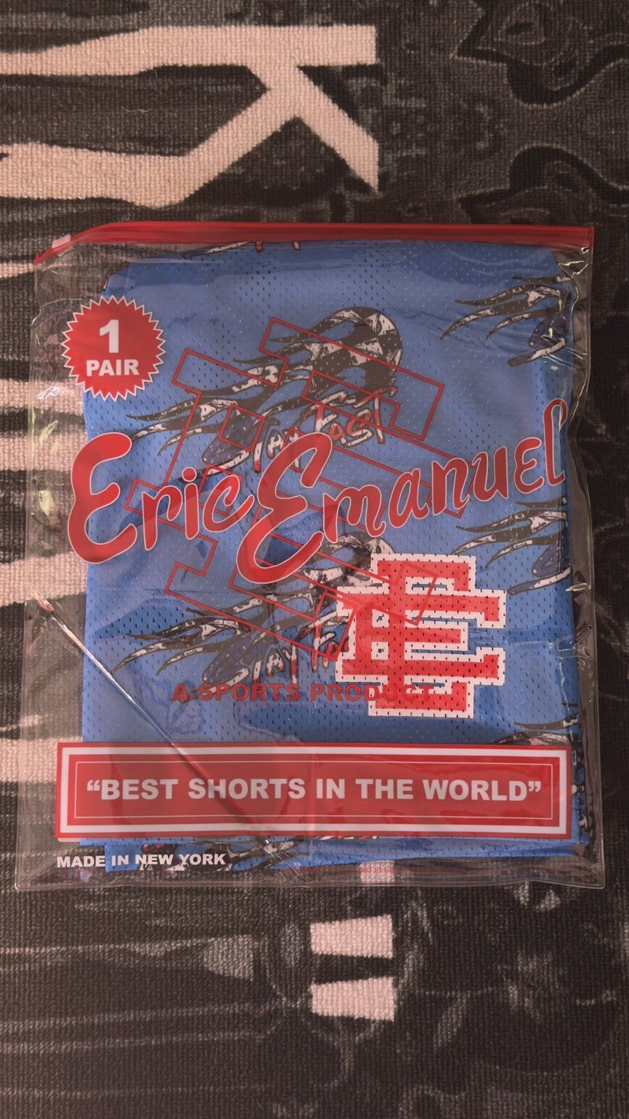 Eric Emanuel x Matty Boy Shorts - Blue - Medium