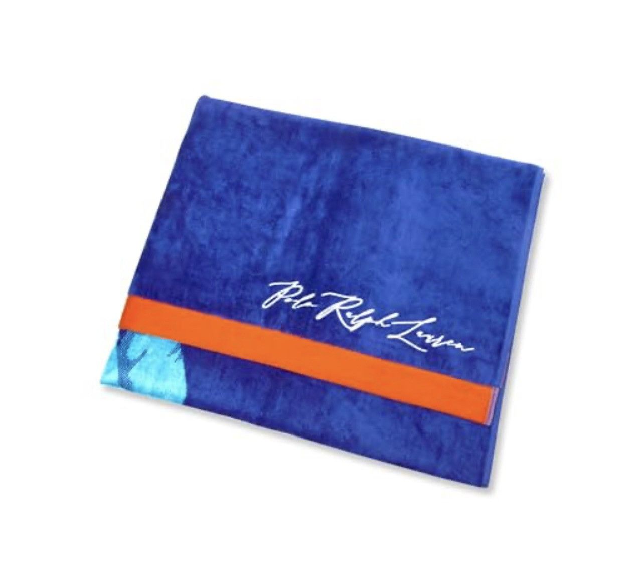 Polo Ralph Lauren NWT Polo Ralph Lauren 35" X 66" Big Pony Beach Towel in Blue Size ONE SIZE - 1 Thumbnail
