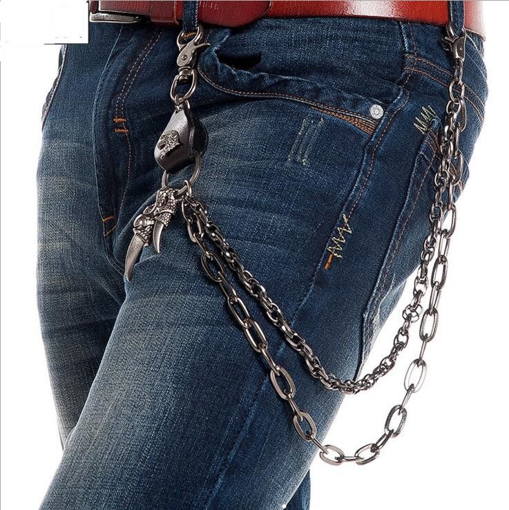 Jean × Vintage Eagle Head & Claws Black Gunmetal Keychain Size ONE SIZE - 1 Thumbnail