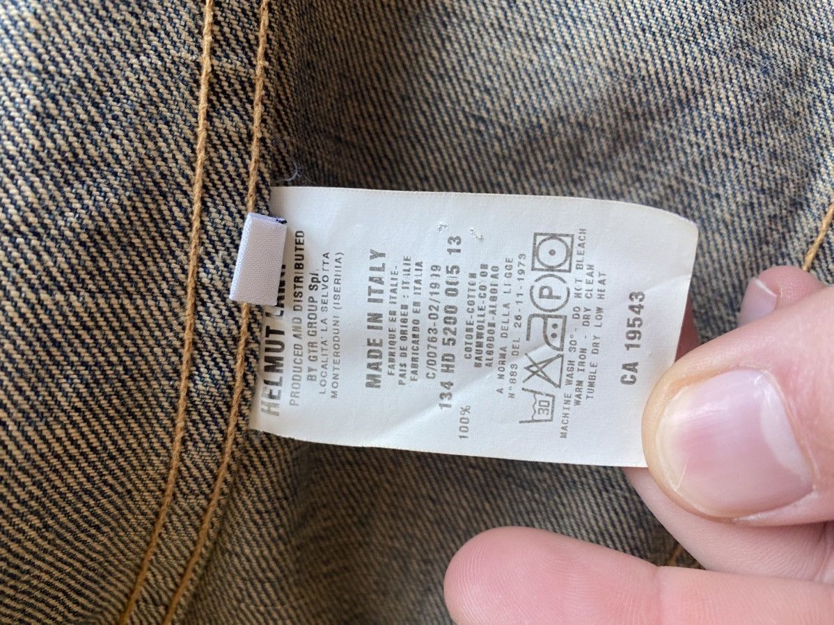 Helmut Lang 1999 OG Helmut Lang Denim Jacket Size S / US 4 / IT 40 - 6 Thumbnail