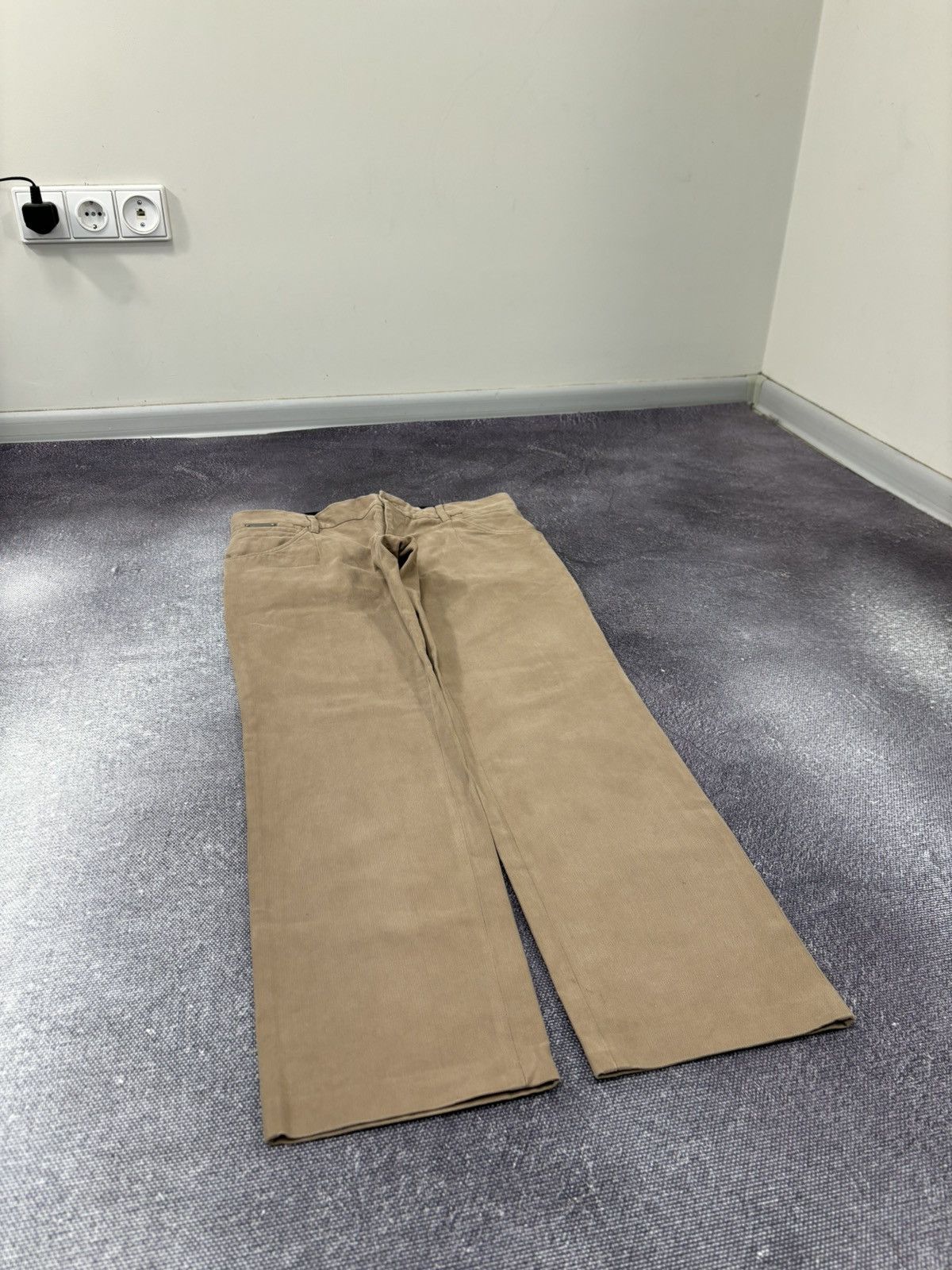 Dolce & Gabbana Dolce & Gabanna Women's Ivory Straight Fit Chino Pants Size 30" / US 8 / IT 44 - 3 Thumbnail