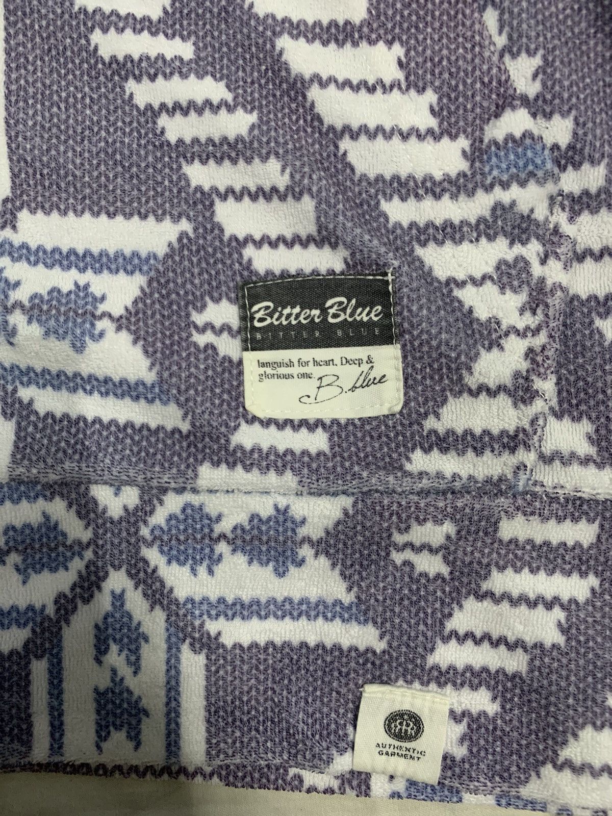 Other Vintage Bitter Blue Native Aztec Full Zip Hoodies Size US M / EU 48-50 / 2 - 8 Thumbnail