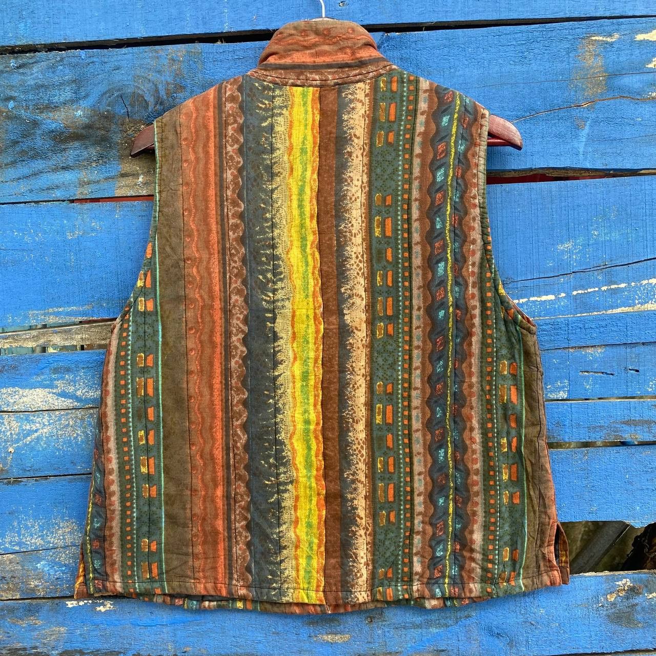 Japanese Brand × Vintage Vintage Navajo Style Vest Size US M / EU 48-50 / 2 - 5 Thumbnail