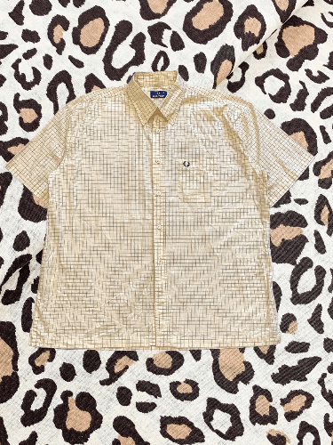 Fred Perry Fred Perry Shirt Check Embroidered Logo Cotton Size US XL / EU 56 / 4 - 1 Thumbnail