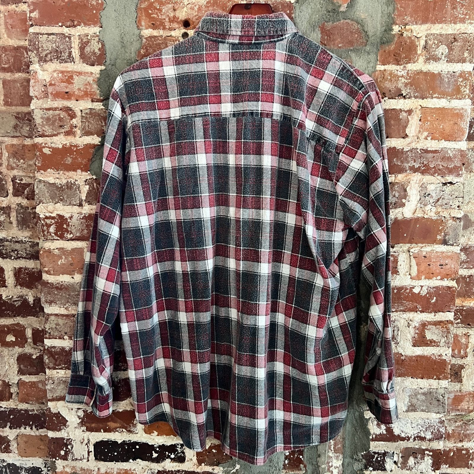 Vintage VTG Big Creek Men's Flannel Shirt XL 25x30 Size US XL / EU 56 / 4 - 4 Thumbnail