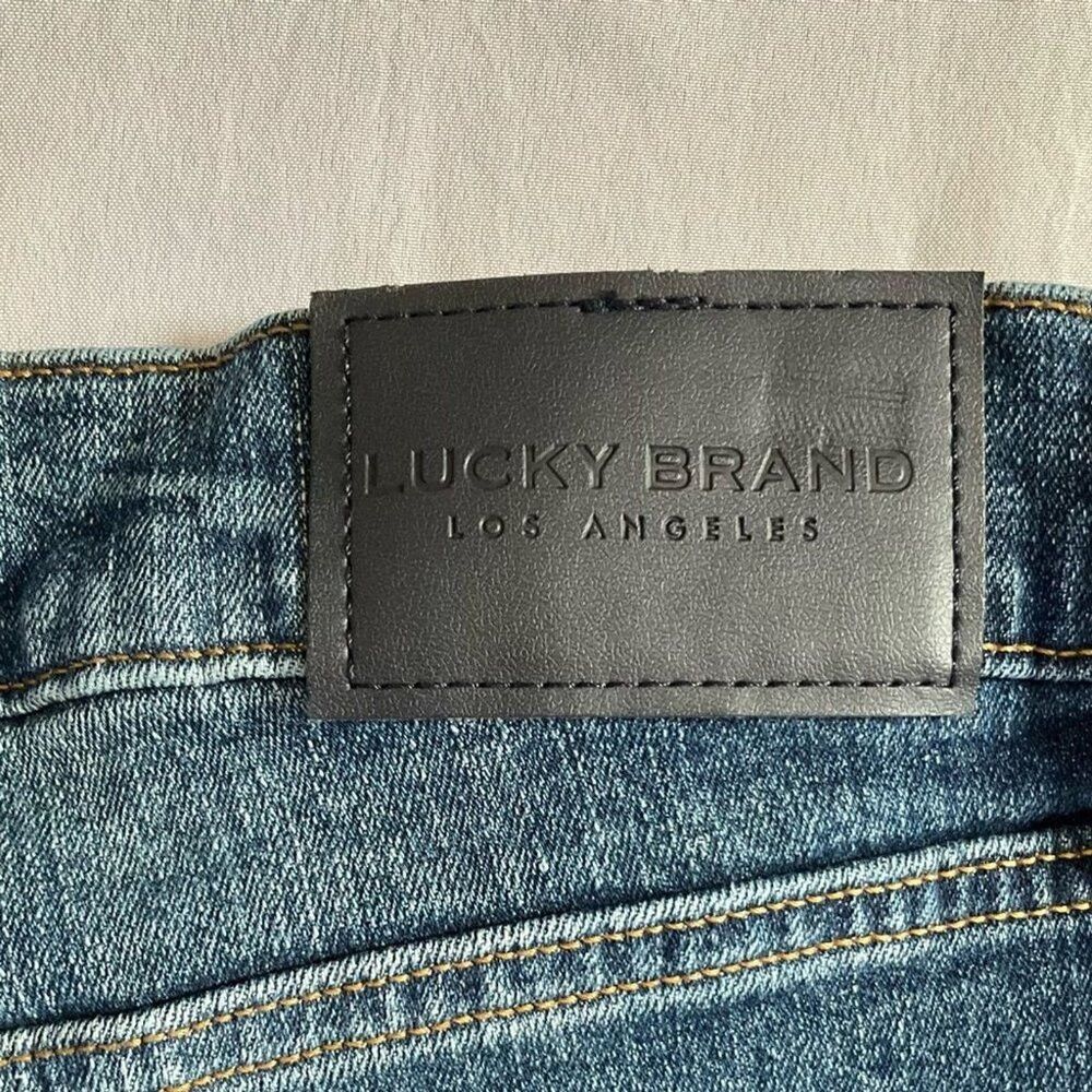 Lucky Brand LUCKY BRAND, Men’s 221 Straight Blue Jeans Ripped 5 Pocket Size US 38 / EU 54 - 6 Thumbnail