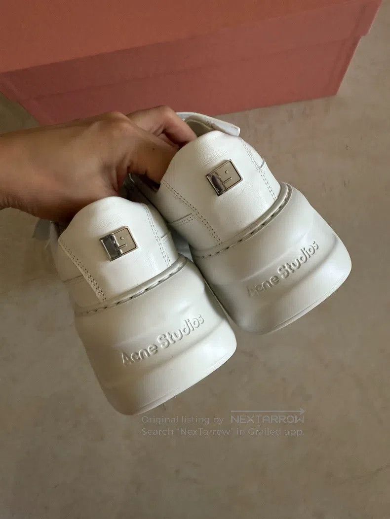 Acne Studios Acne Studios Velcro White Sneakers Size US 5 / EU 37 - 3 Thumbnail