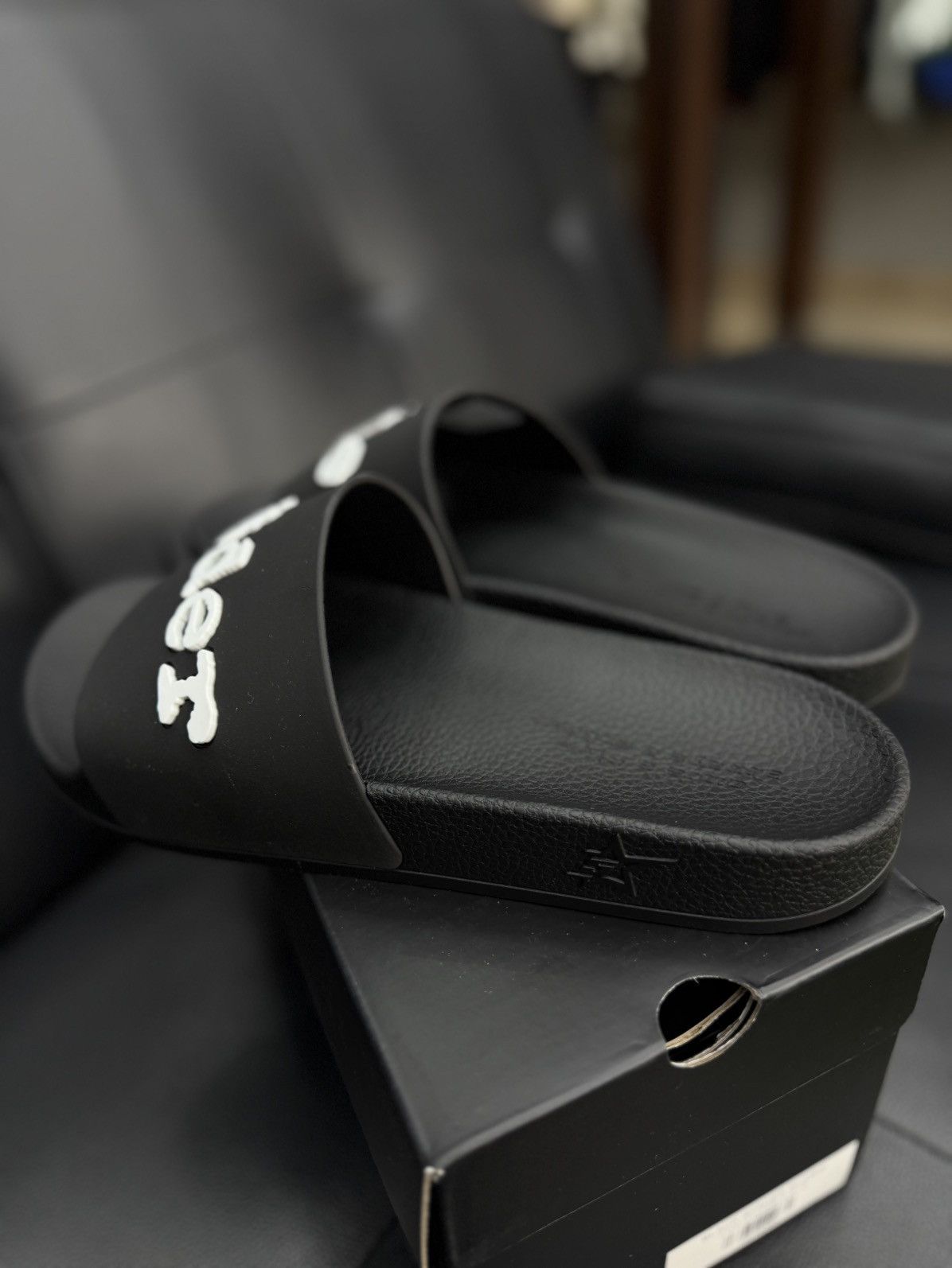 Sp5der Sp5der Slides Slip On Black Size 8 (Brand New) Size US 8 / EU 41 - 6 Thumbnail