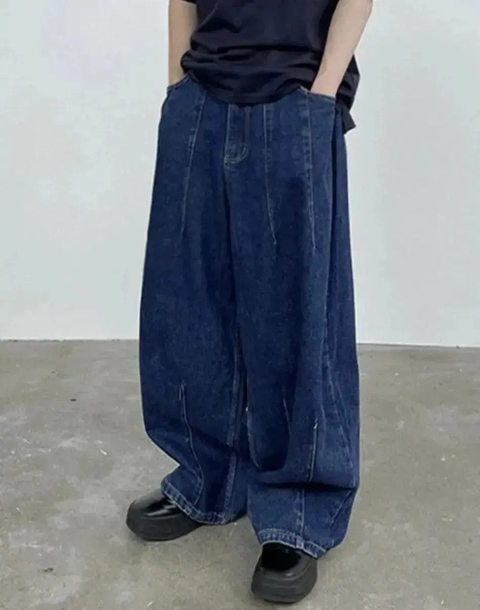 Japanese Brand Retro punk balloon baggy loose jeans pants Size US 30 / EU 46 - 2 Thumbnail