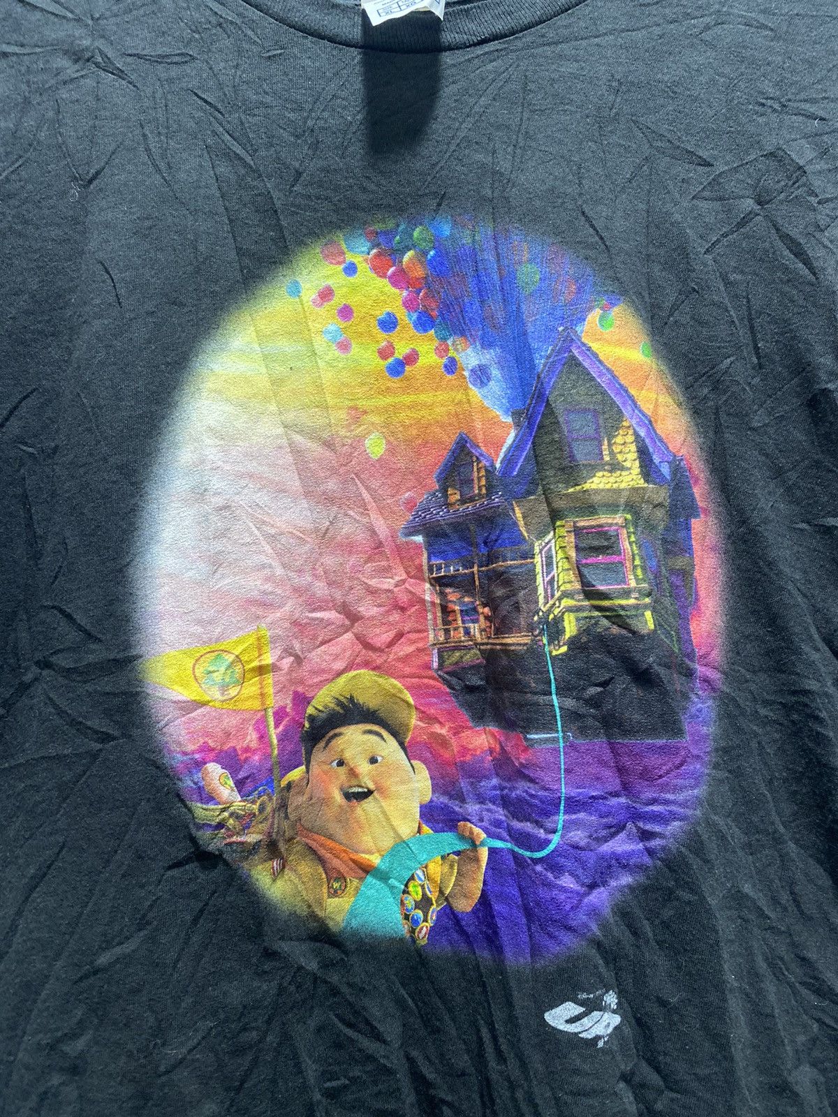 Disney × Vintage Rare☠️ UP Disney Pixar Promo Tee Photo Cartoon Size US XL / EU 56 / 4 - 3 Thumbnail