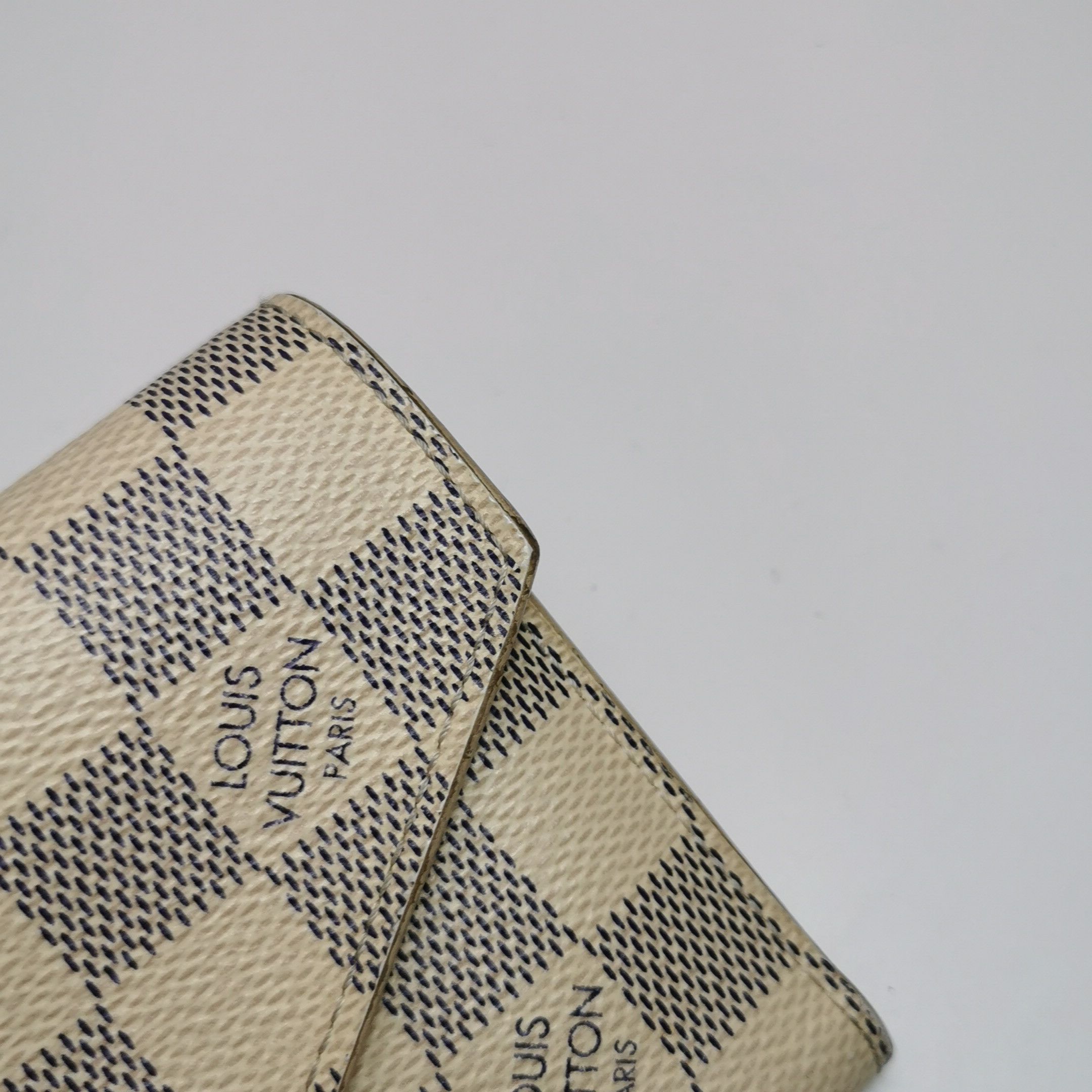 Louis Vuitton Louis Vuitton (LV) Victorine Checkerboard Snap Wallet -y250 Size ONE SIZE - 6 Thumbnail