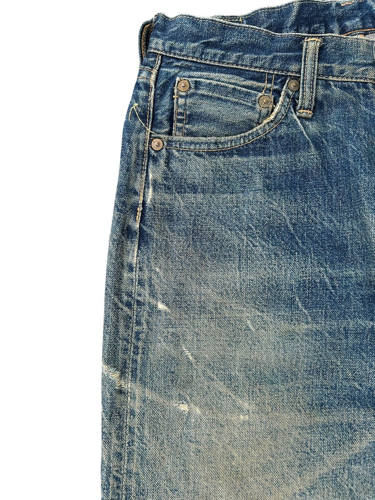 Kapital Thrashed Vintage Denime Selvedge Denim Jeans Size US 29 - 5 Thumbnail