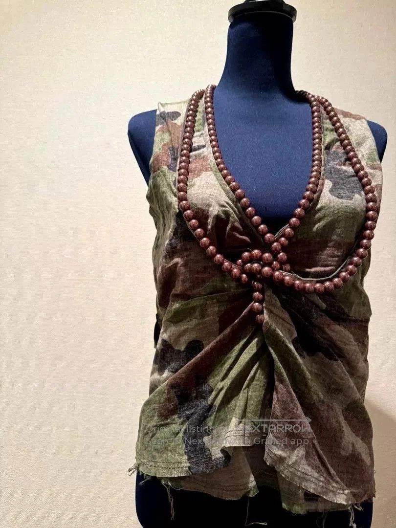 Junya Watanabe junya watanabe camouflage embellished top. Size US S / EU 44-46 / 1 - 2 Thumbnail