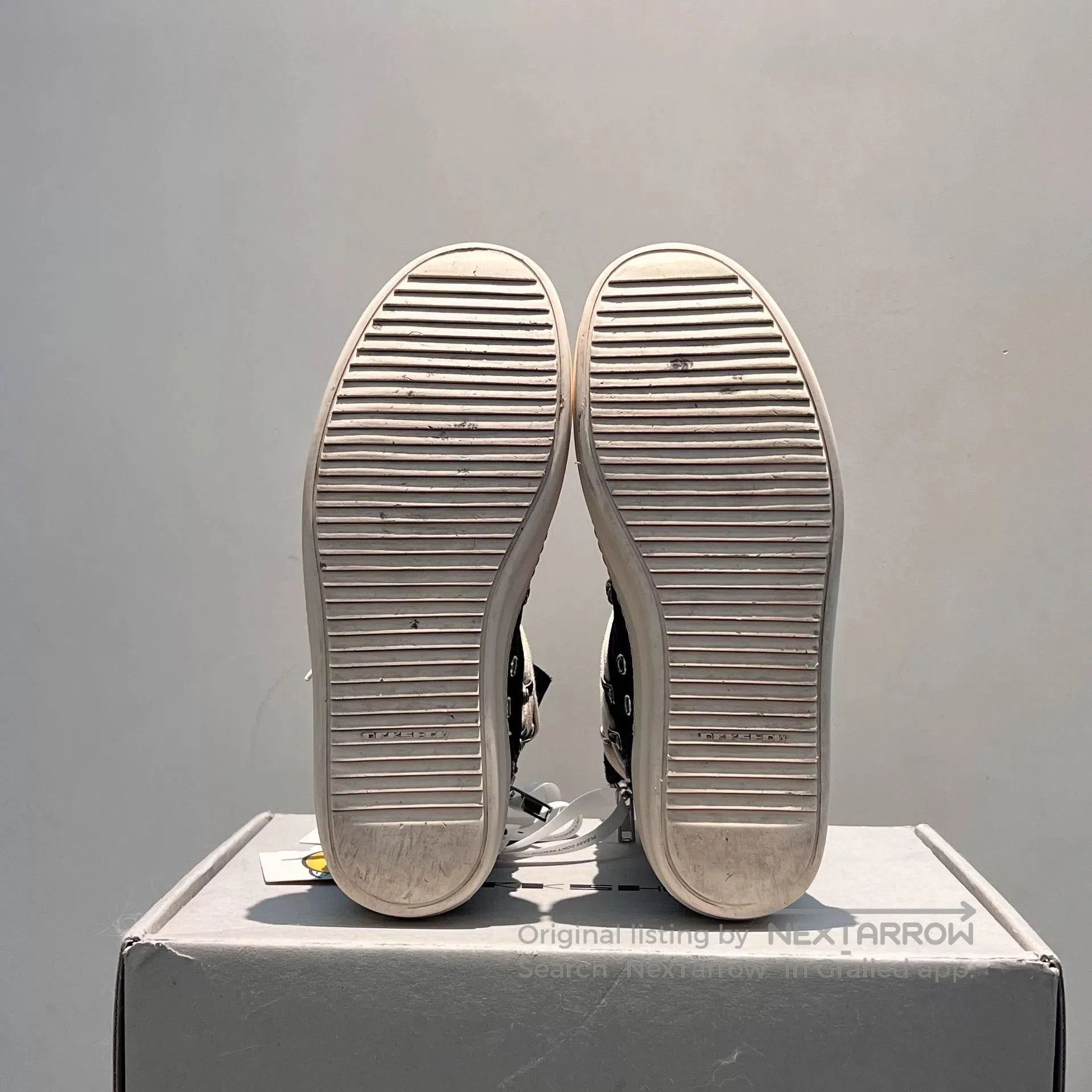 Rick Owens Drkshdw Rick Owens DRKSHDW Star Converse Sneakers. Size US 10 / EU 43 - 5 Thumbnail