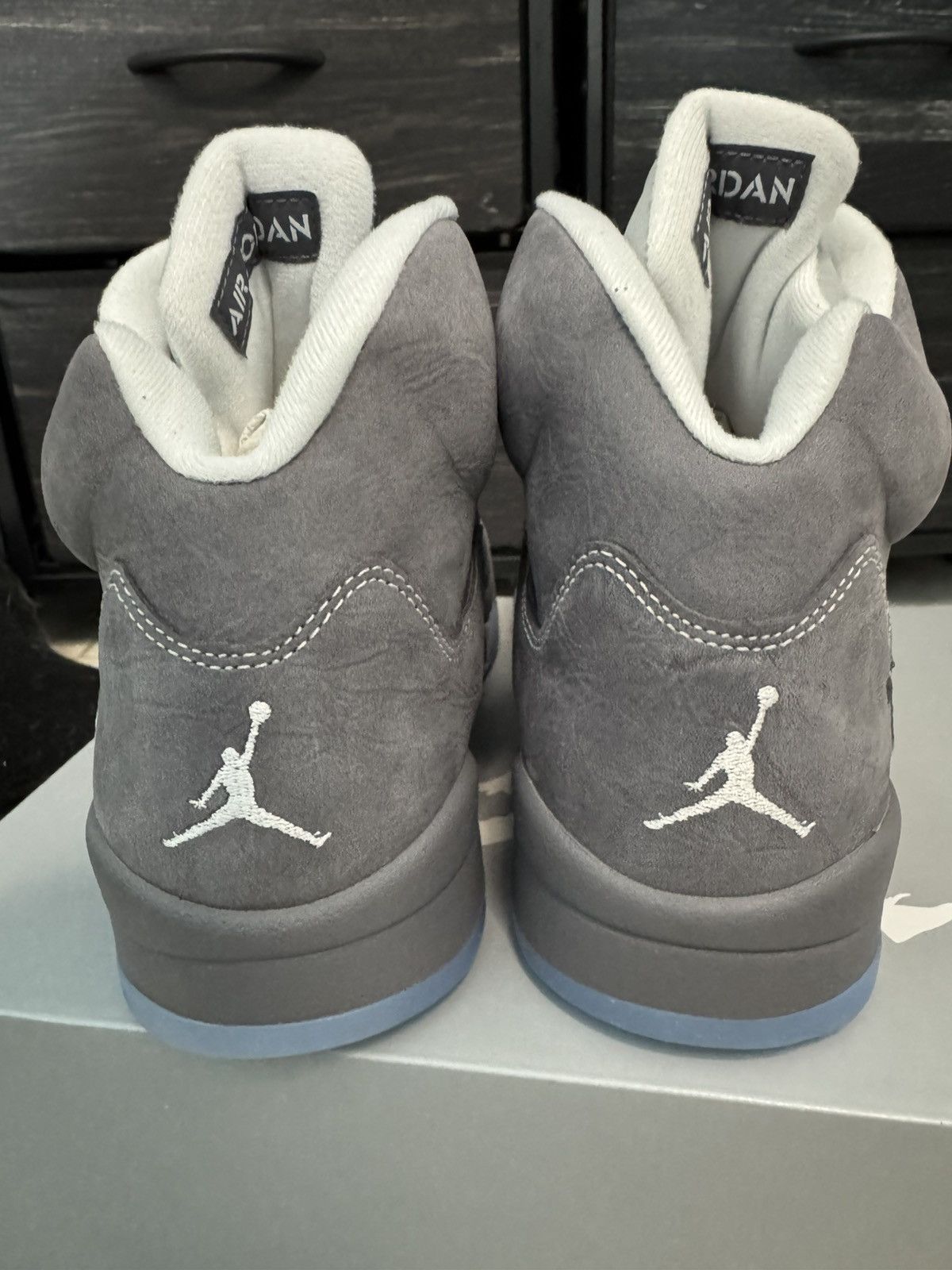 Jordan Brand Jordan 5 Wolf Grey 2026 Size 12 DS OG All Size US 12 / EU 45 - 5 Thumbnail