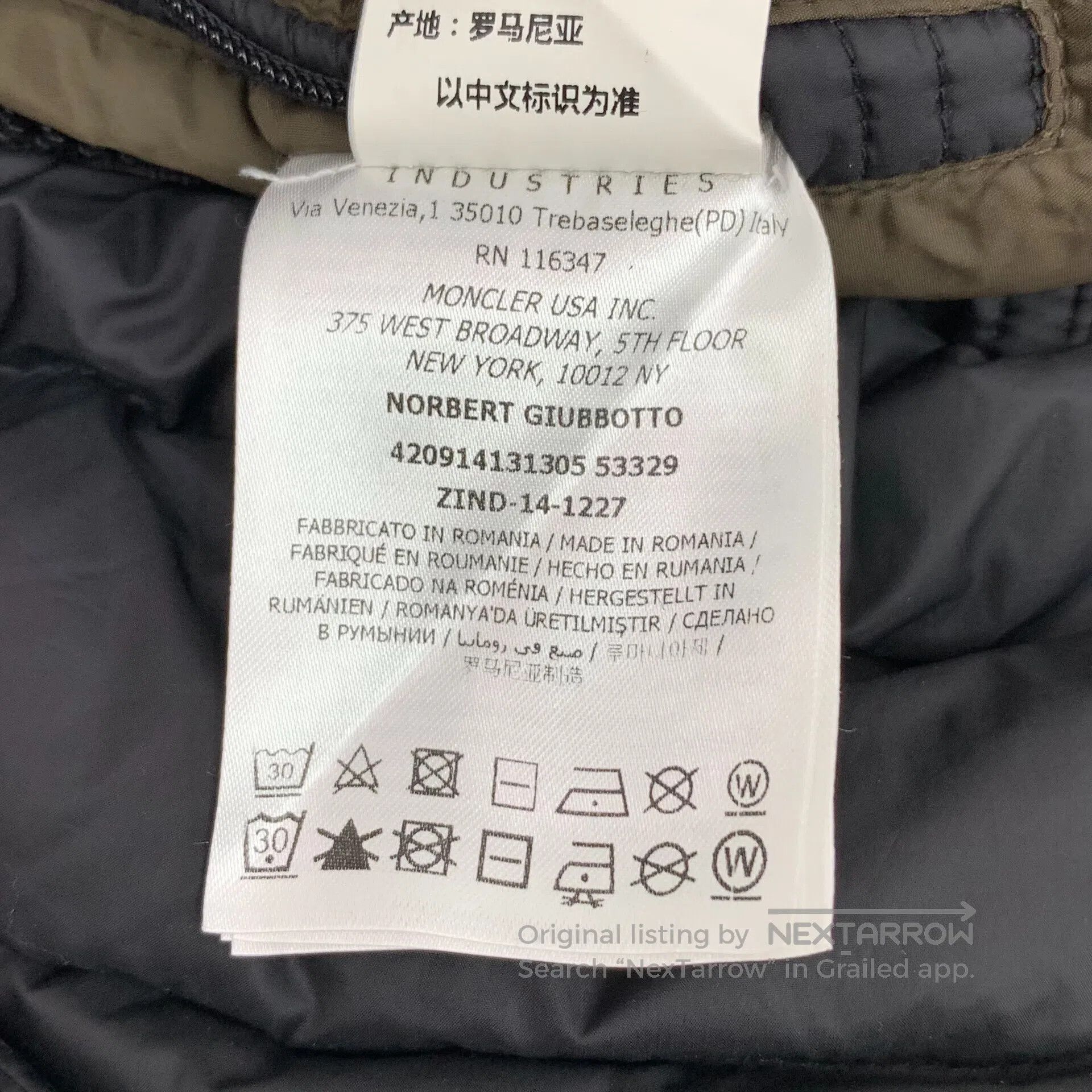 Moncler Moncler Black Logo Patch Stand Collar Zip Long Sleeve Puff Size XS / US 0-2 / IT 36-38 - 9 Thumbnail