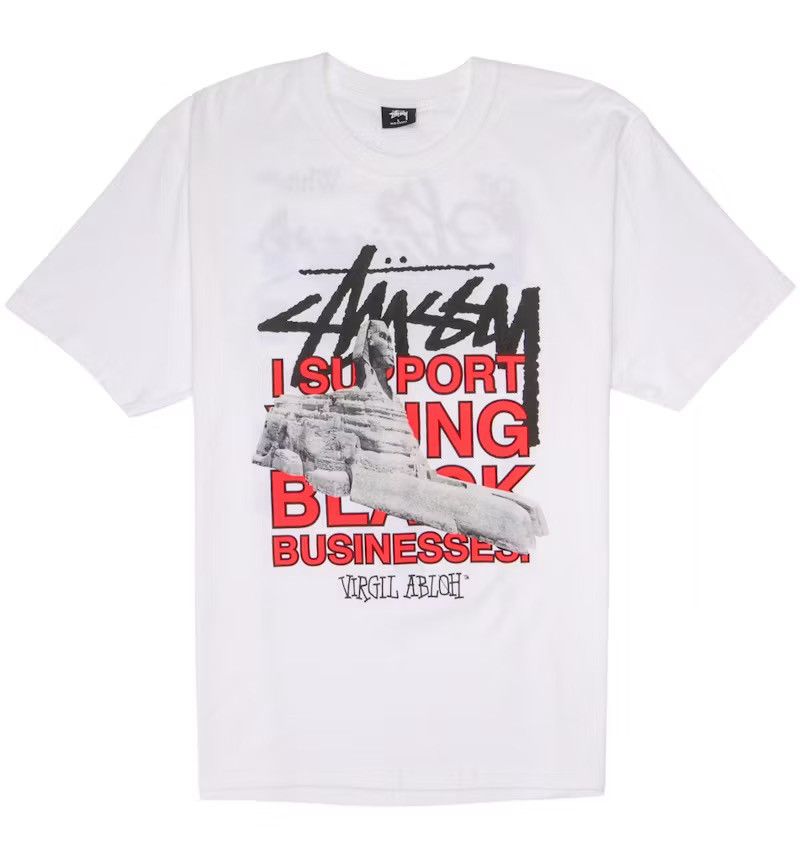 Stussy Stussy 40th Anniversary World Tour Virgil Abloh Size US XL / EU 56 / 4 - 2 Thumbnail