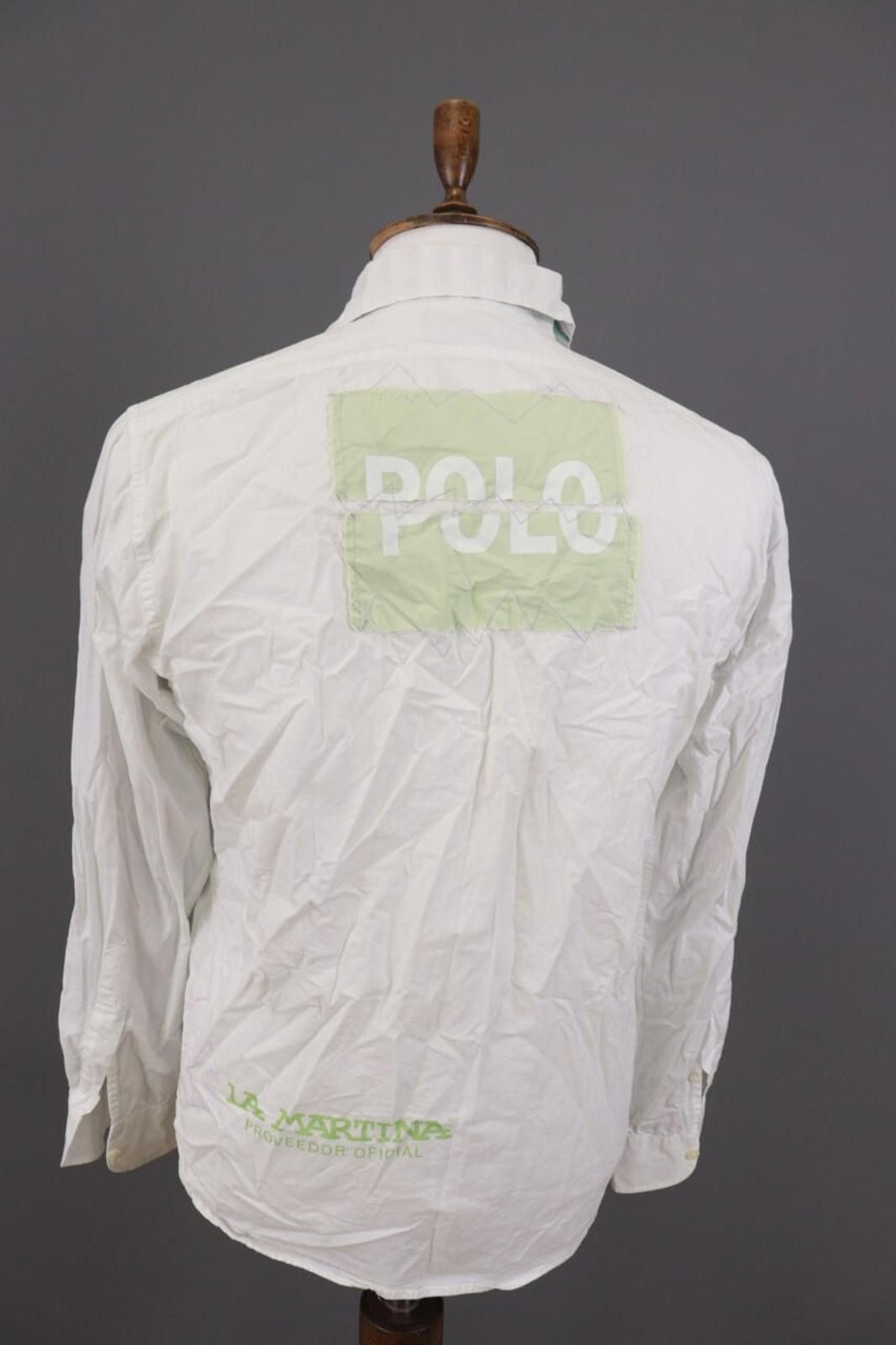 La Martina La Martina Saddlery White Polo Long Sleeve Shirt Size S Size US S / EU 44-46 / 1 - 10 Thumbnail