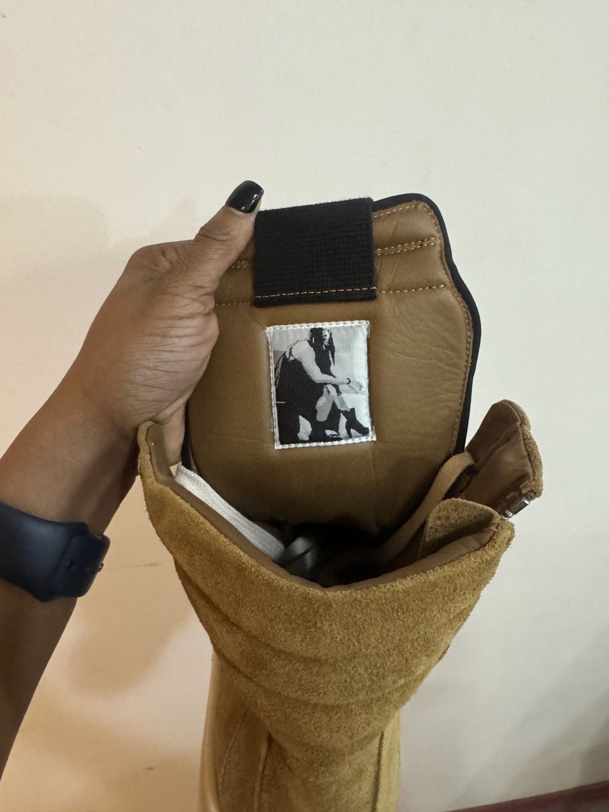 Rick Owens Fall 2014 Suede Geobasket Size US 7 / IT 37 - 6 Thumbnail
