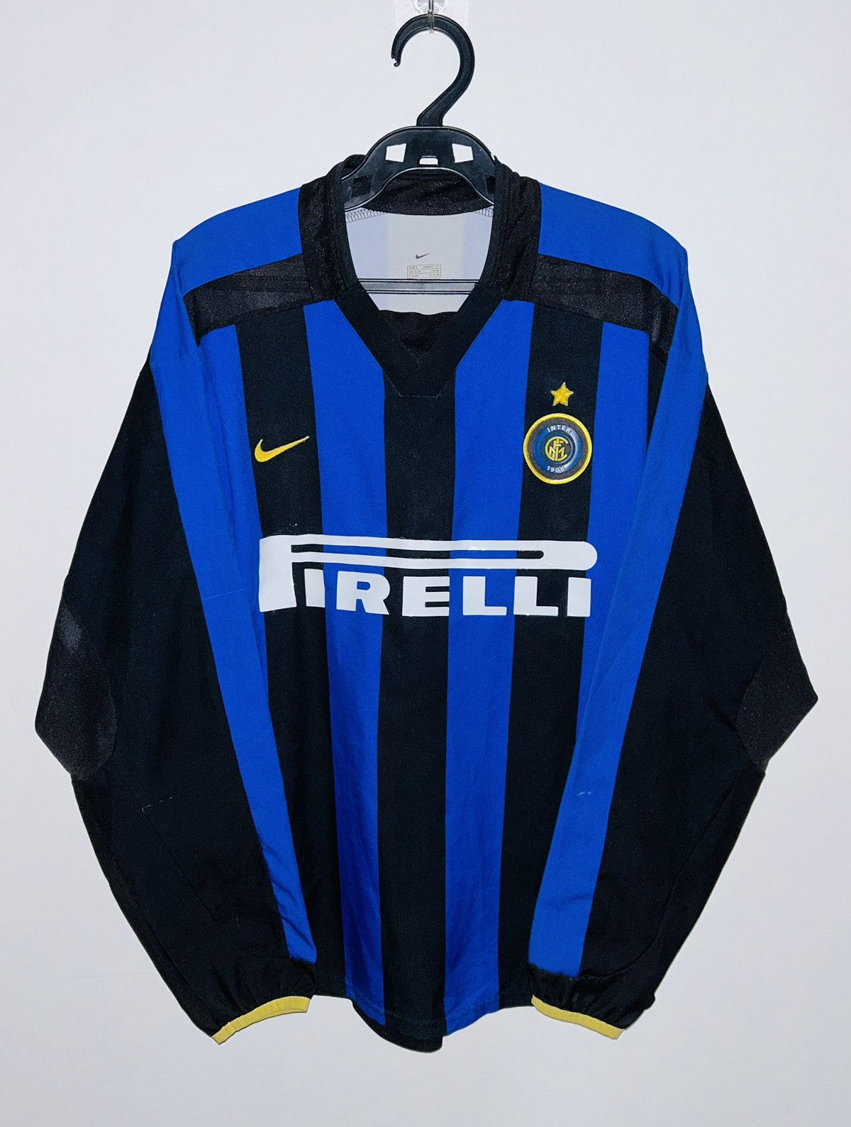 Vintage Nike home jersey inter discount milan 2002