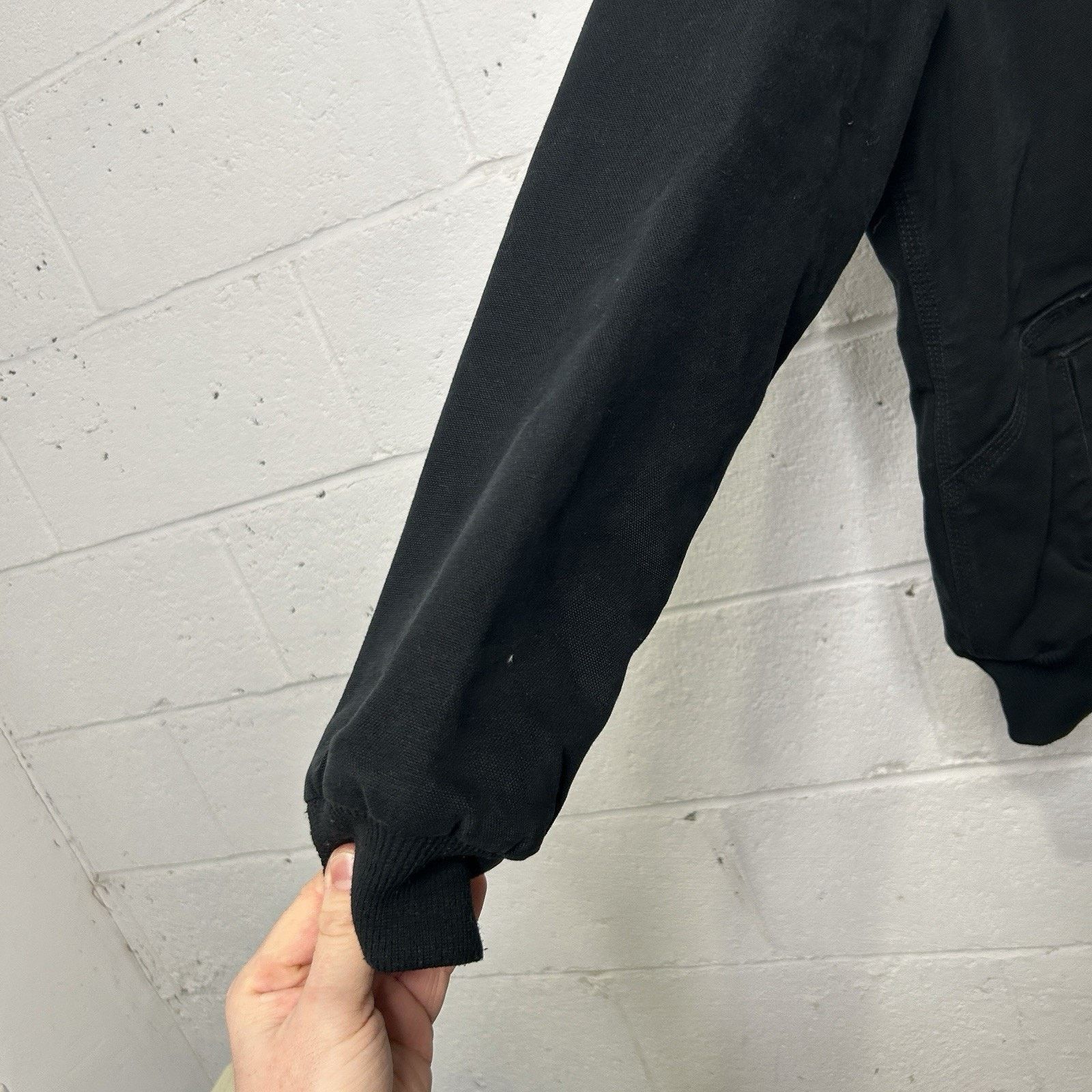 Carhartt Carhartt Sherpa-Lined Wildwood Jacket “Washed Black” Size XL / US 12-14 / IT 48-50 - 9 Thumbnail
