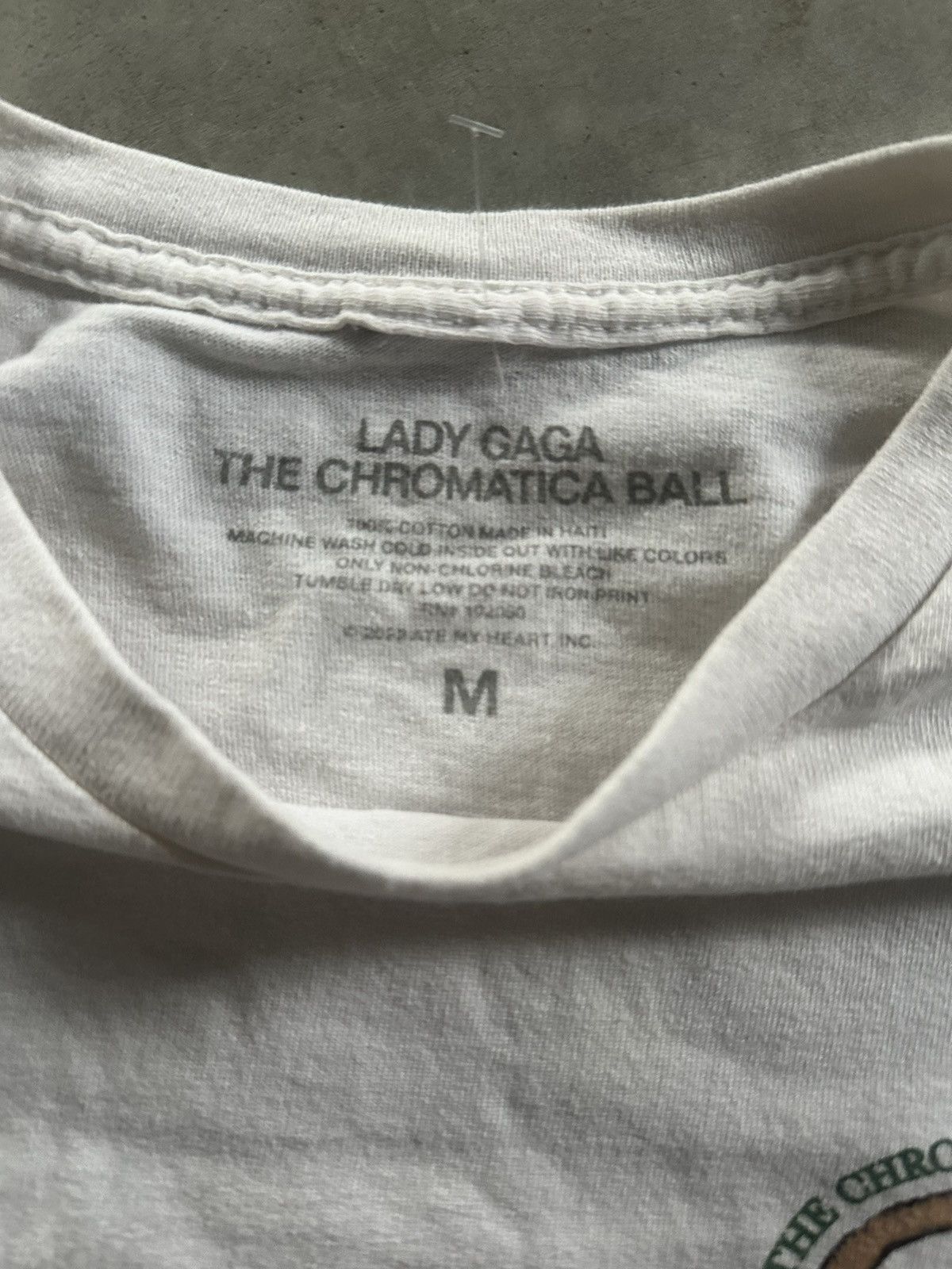 Band Tees Lady Gaga The Chromatica Ball Tour 2022 Size US XL / EU 56 / 4 - 3 Thumbnail