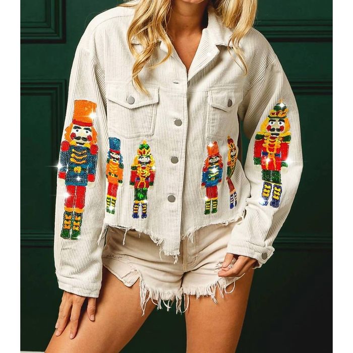 Designer BIBI Nutcracker Jacket In Off White Grailed