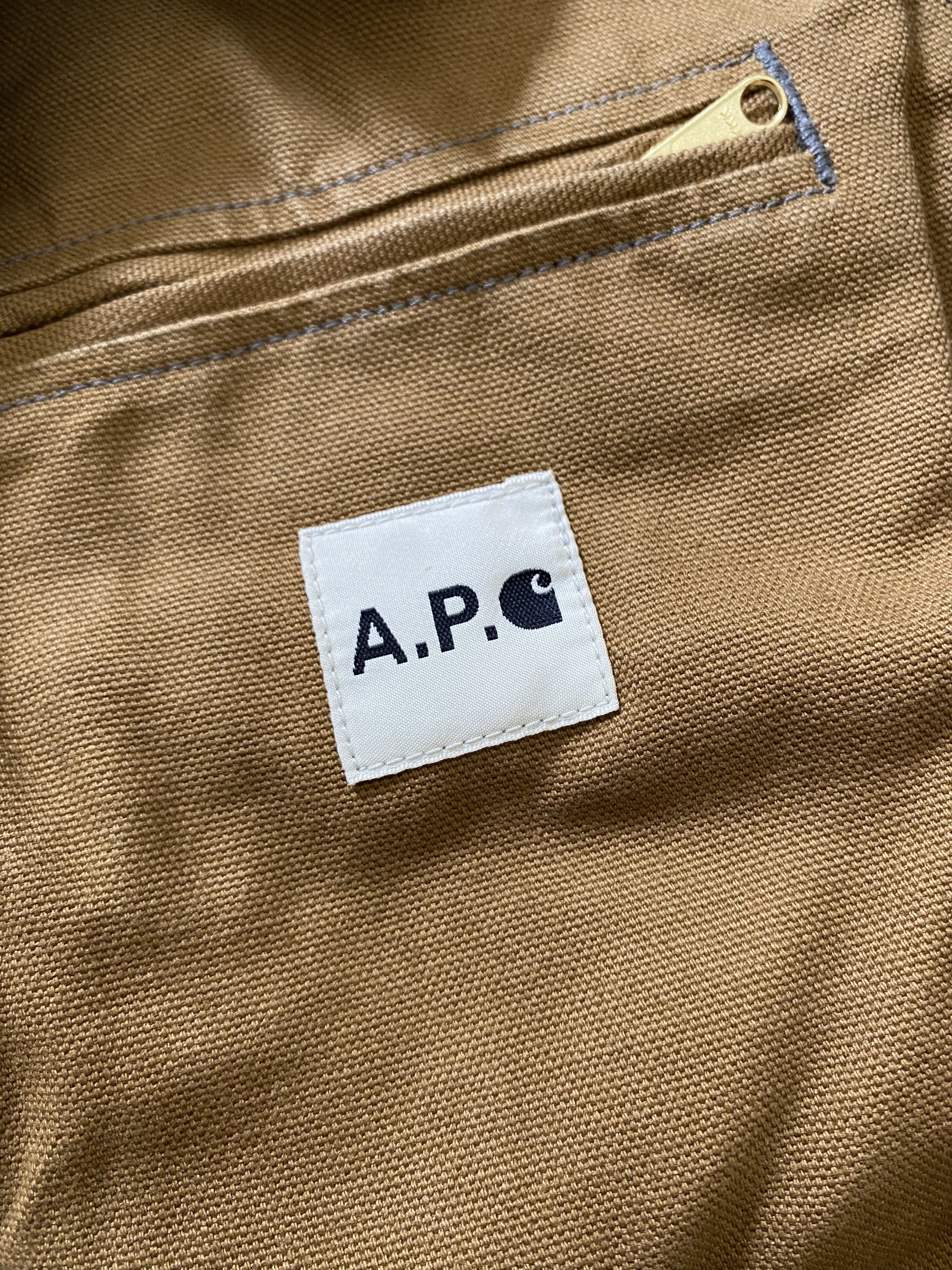 A.P.C. × Carhartt Wip Carhartt WIP x A.P.C. Detroit Revisited Jacket Size US L / EU 52-54 / 3 - 5 Thumbnail