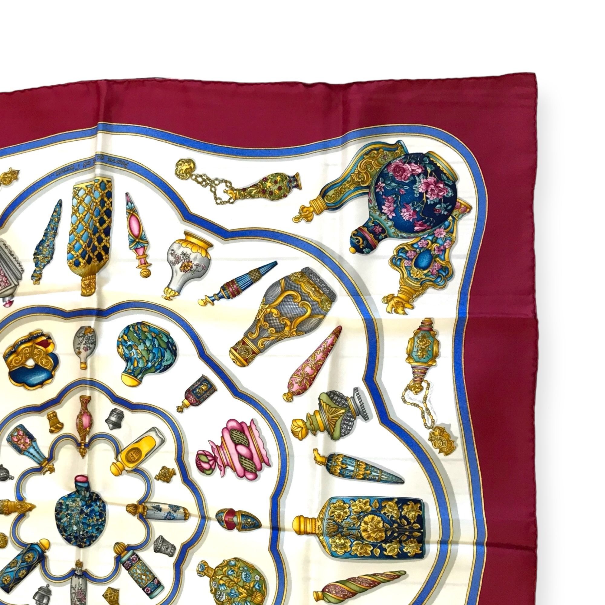 Hermes × Vintage Hermès Silk Scarf - "Qu'importe le Flacon..." by Catherine B Size ONE SIZE - 8 Thumbnail
