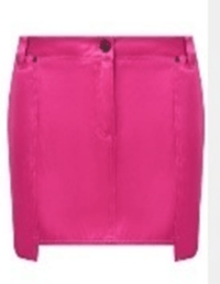 o1loc1c0324 GCD058 Mini Skirt in Pink