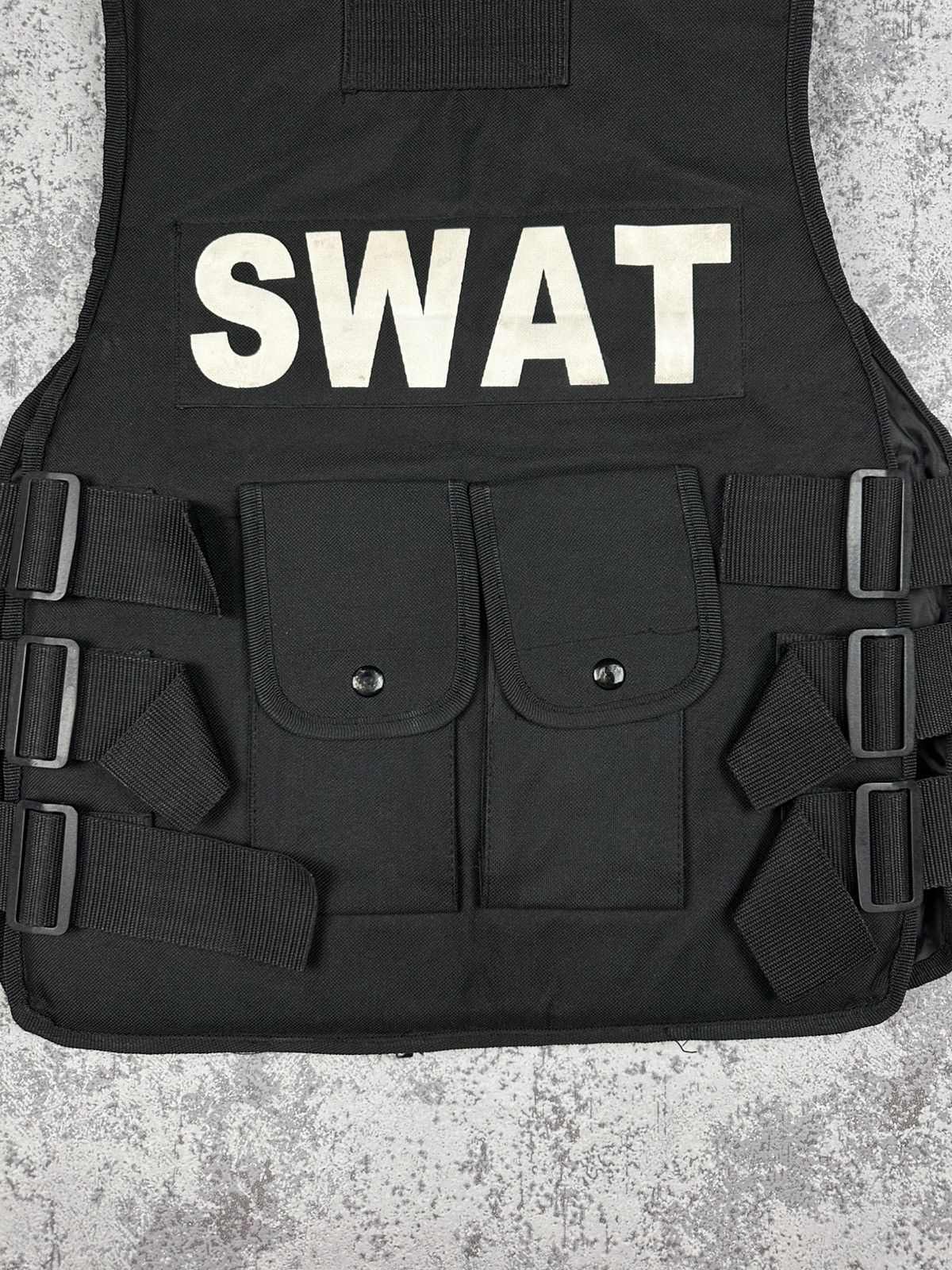 Other SWAT Tactical Vest Wish Black Multi Pocket Vintage Size US M / EU 48-50 / 2 - 8 Thumbnail