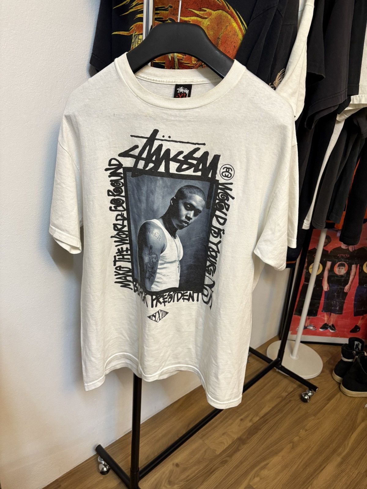 Stussy Vintage Stussy X Nas Size US XL / EU 56 / 4 - 3 Thumbnail