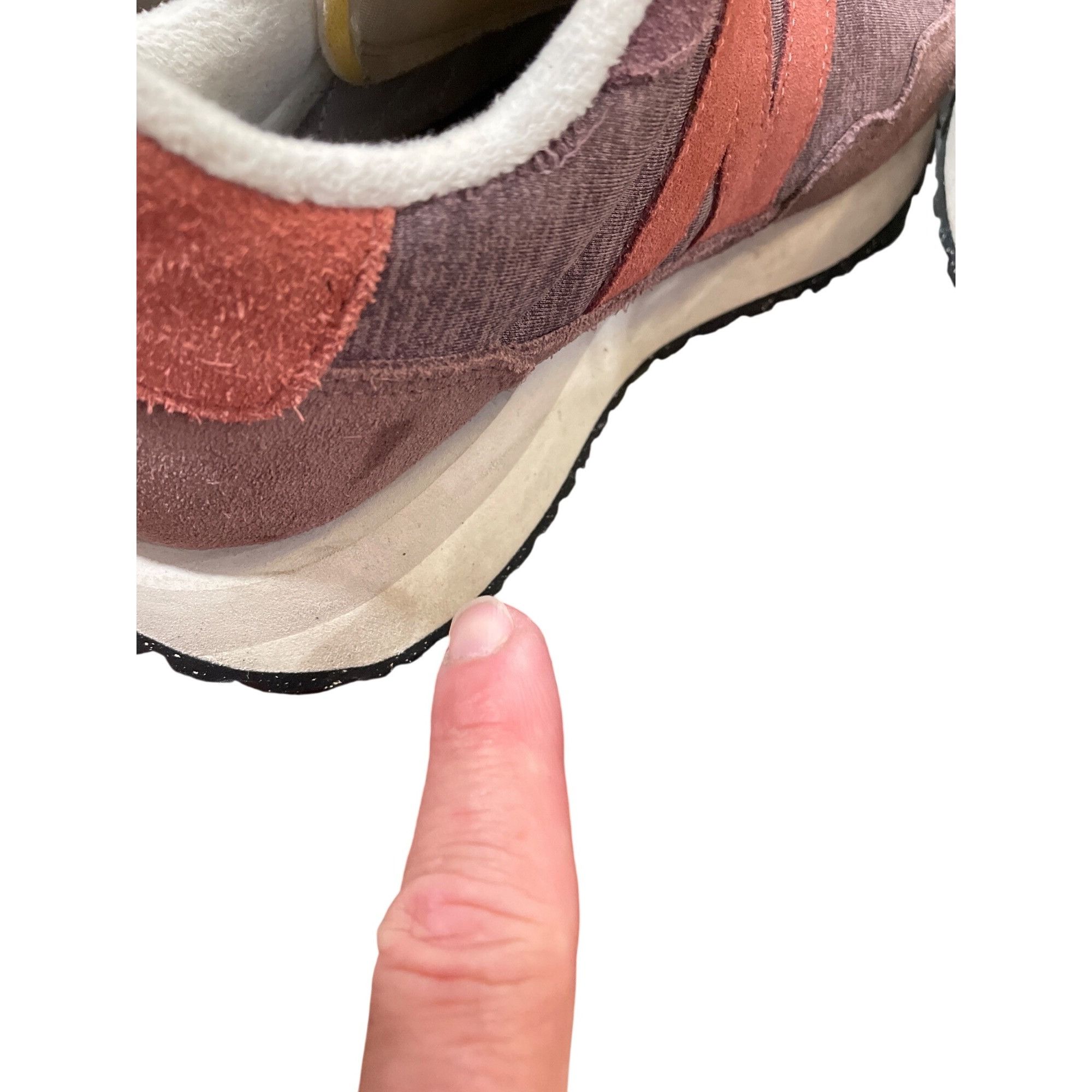 New Balance New Balance 237 wms red brown suede fabric walk run sneakers Size US 8 / IT 38 - 14 Thumbnail