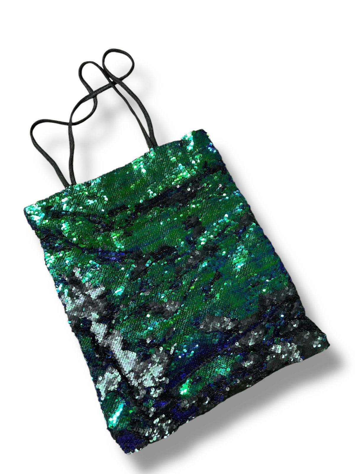 Japanese Brand LIBRA Sequinned Tote Bag (77) Size ONE SIZE - 4 Thumbnail