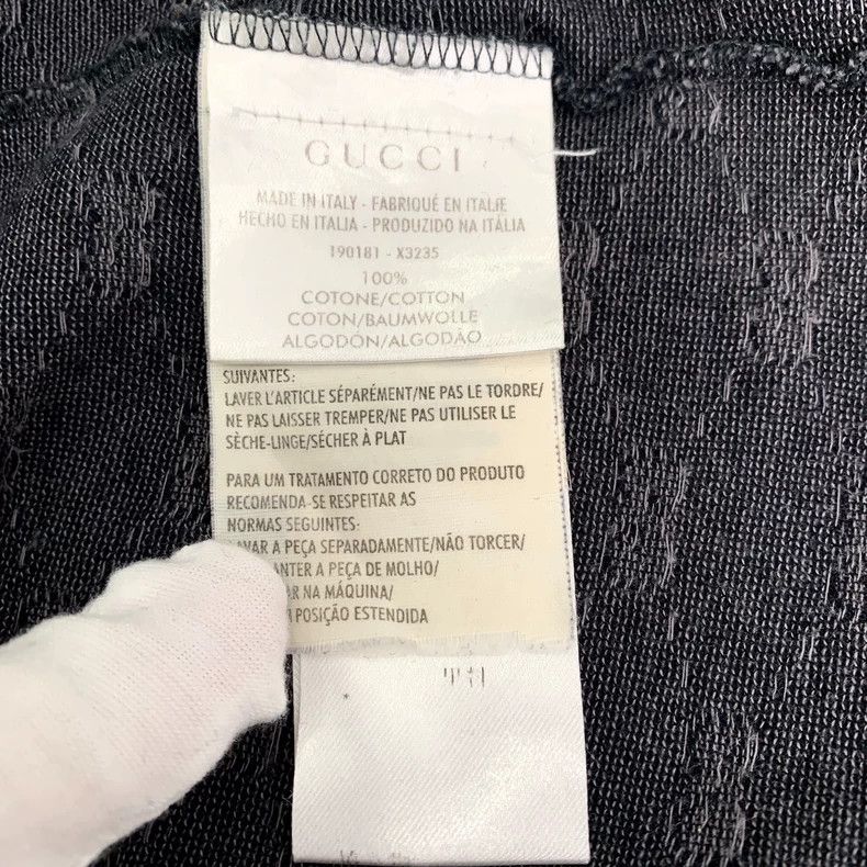 Gucci Gucci Gray old flower full print short-sleeved polo shirt 2 Size US S / EU 44-46 / 1 - 6 Thumbnail