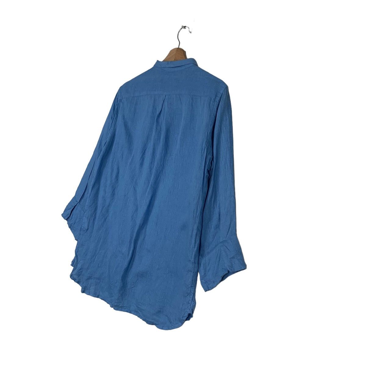 Beams Plus BEAMS Linen Button Up Shirt #0216-C10 Size US M / EU 48-50 / 2 - 9 Thumbnail
