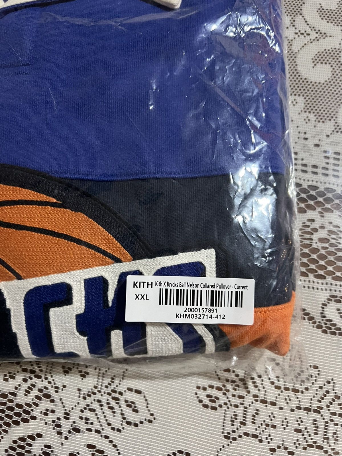 Kith Kith for the New York Knicks Ball Nelson Collared Pullover Size US XXL / EU 58 / 5 - 8 Thumbnail
