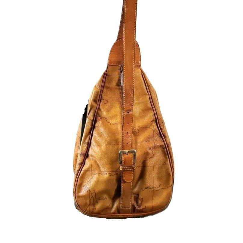 Alviero Martini Alviero Martini 1A Classe Geo Classic Map Leather Sling Bag Size ONE SIZE - 2 Thumbnail