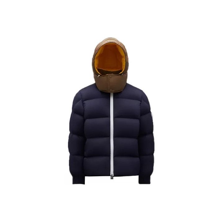 Moncler Moncler FW21 Chest Logo Zip Down Jacket Men Size US XL / EU 56 / 4 - 1 Thumbnail