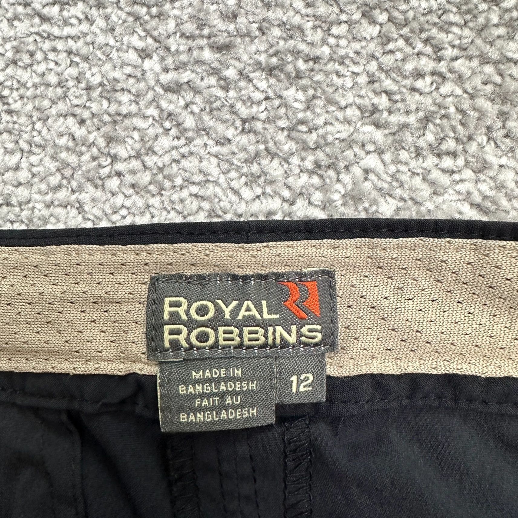 Royal Robbins VINTAGE NO — Royal Robbins Cropped Pants Womens 12 Black Straight Active Outdoor Hiking 34x18 Size 34" / US 12 / IT 48 - 6 Thumbnail