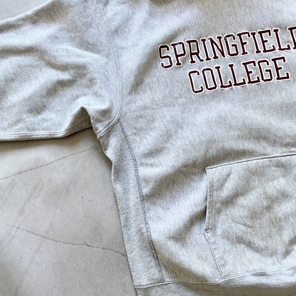 Champion 80s Champion Reverse Weave Springfield College Vtg Hoodie Size US XL / EU 56 / 4 - 4 Thumbnail
