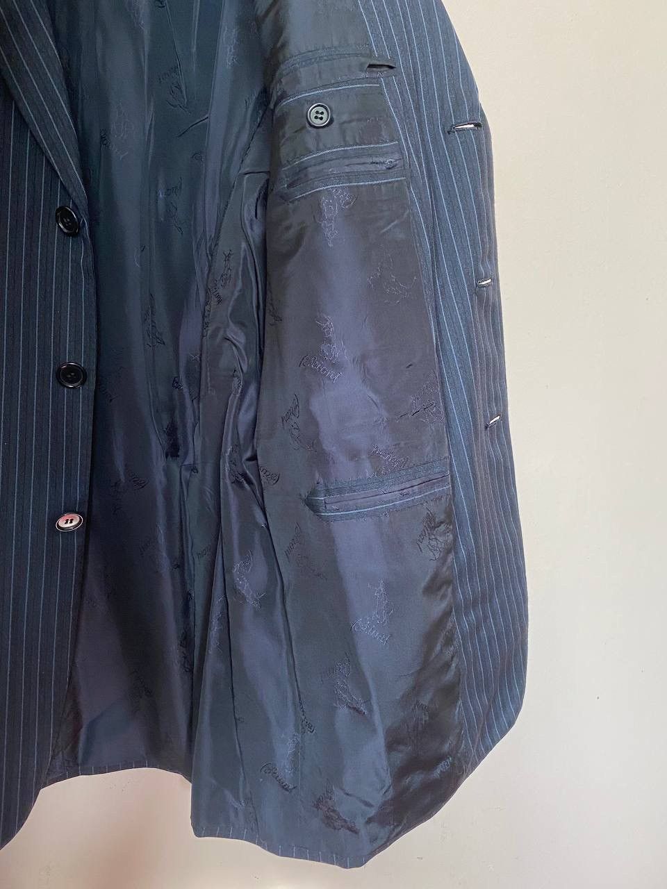 Brioni Brioni Colosseo suit 52 R Silk/Wool Blue Size 52R - 5 Thumbnail