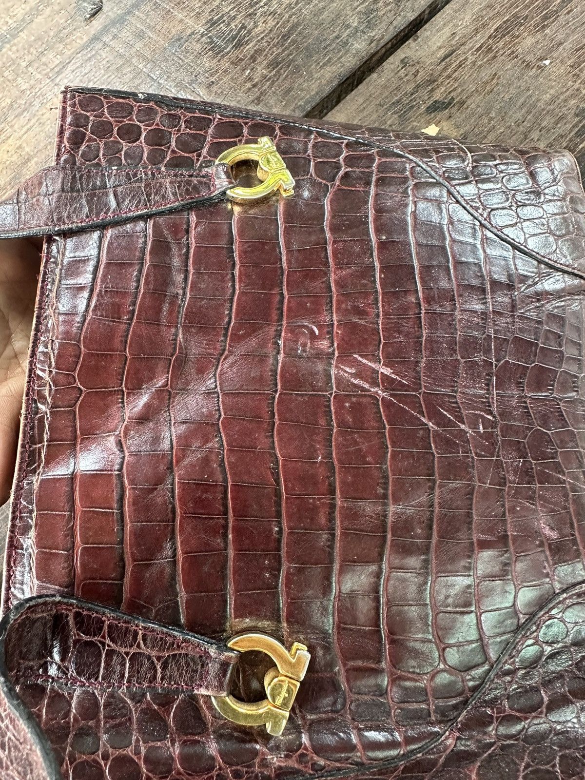 Salvatore Ferragamo × Vintage Vintage Salvatore ferragamo shoulder bag Size ONE SIZE - 11 Thumbnail