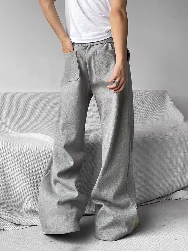 Japanese Brand Wide leg Flared Sweatpants Size US 30 / EU 46 - 2 Thumbnail